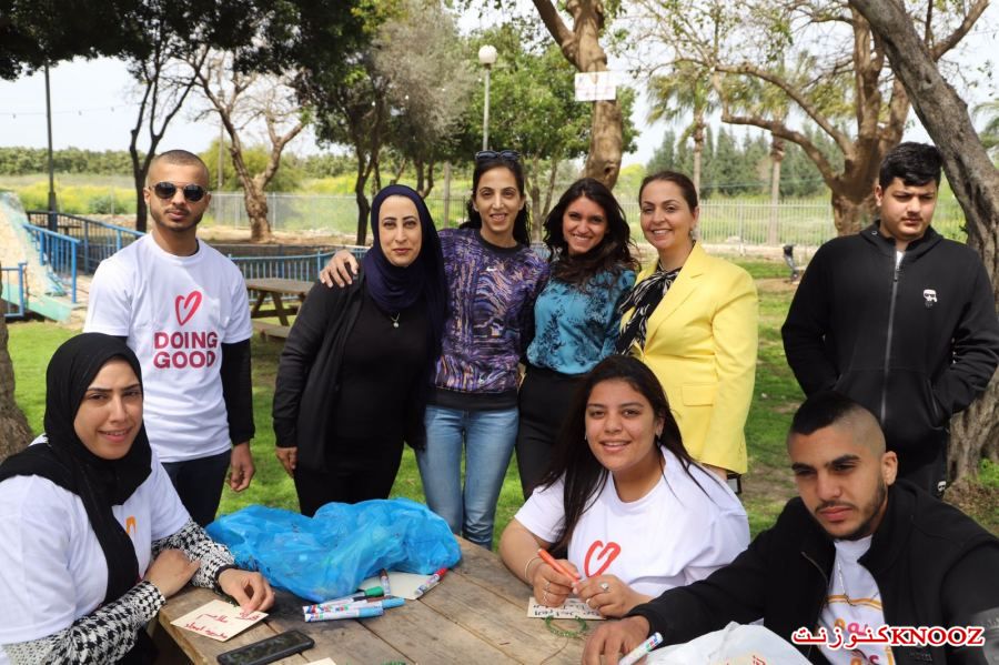 كفرقرع تبدع بالعطاء والانتماء في يوم الاعمال الخيري العالمي 